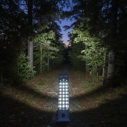 X2 Luz De Emergencia Recargable Foco Lampara Led Linterna Blanco