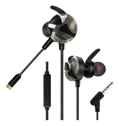 Auriculares Gamer In Ear Microfono Jack 3.5mm Celular Pc Aleatorio