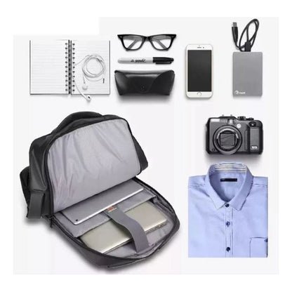 Mochila Imperpeable Para Viaje Con Puerto Usb 42x30x14cm