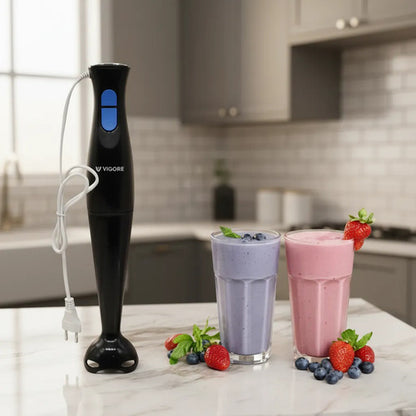 Mixer Licuadora Batidora Mano Mixer Multiuso 2 Velocidades Negro
