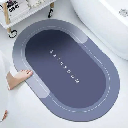Alfombra De Baño Super Absorbente 57x38cm Aleatorio
