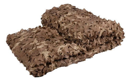 Malla Sombra Toldo Poliester Camuflado 3x3 Anticorrosion