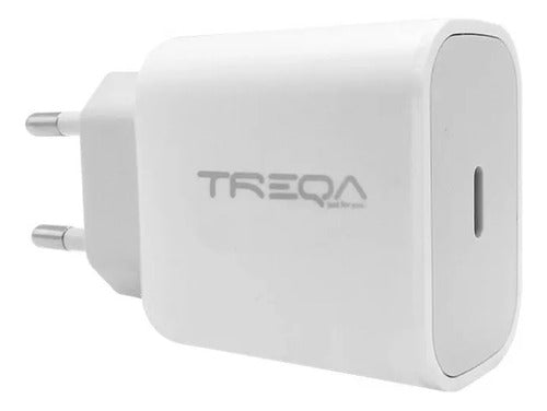 Cargador Rapido Usb C Celular Tablet Carga Rapida Pared Blanco