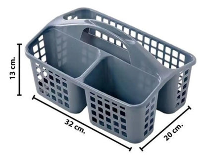 Organizador Cesto Plastico Multiuso Baño Cocina Aleatorio