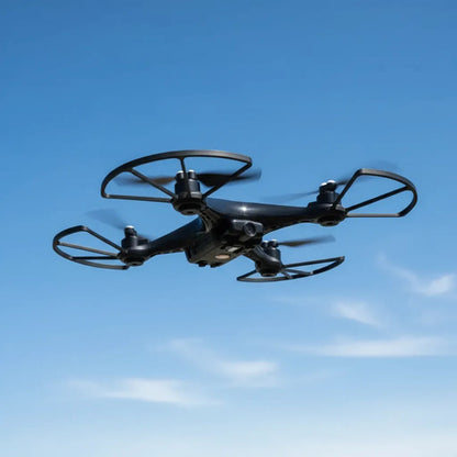 Drone Recargable Luces 2.4ghz Control Remoto 30cm Giro 360 Blanco