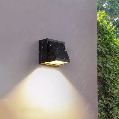 Set X4 Aplique Pared Exterior Luminaria Foco Unidireccional
