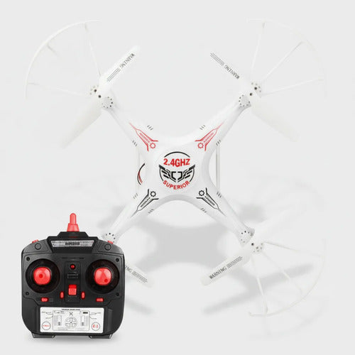 Dron Cámara Led Giro Retorno Automático Control Remoto 650ma Aleatorio