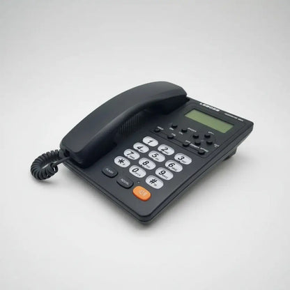 Telefono Fijo Con Captor De Llamadas Numeros Grandes Negro
