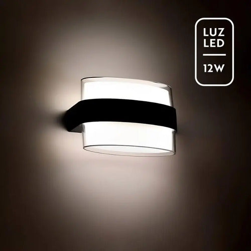 Foco Pared Aplique Exterior Lampara Bidireccional Luminaria