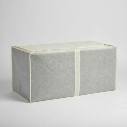 Bolsa Organizadora Ropa Manta Guardarropa Cierre 88x48x52cm Beige