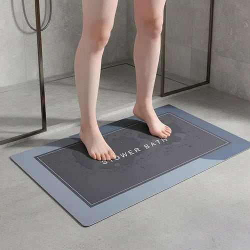 Alfombra De Baño Super Absorbente 57x38cm Aleatorio