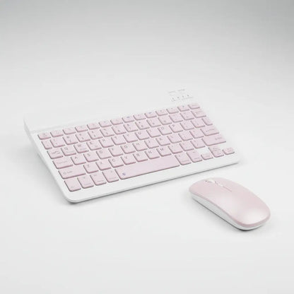 Teclado Y Mouse Inalambrico Bluetooth Recargable Combo