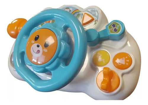 Juguete Infantil Interactivo Volante Musical Y Luces Niños