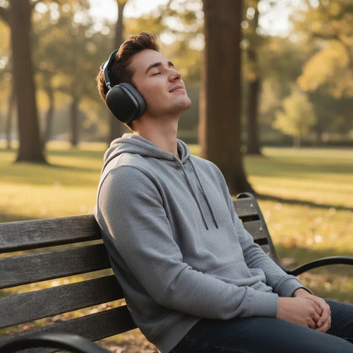 Auriculares Bluetooth Micrófono Manos Libres Reducción Ruido Negro