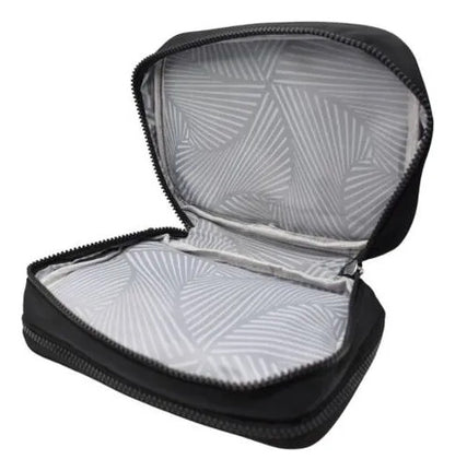 Bolso Estuche Neceser Porta Cosméticos Maquillaje 23x16cm Negro