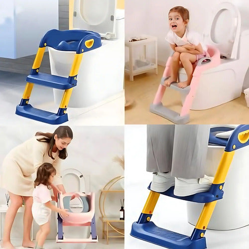 Reductor Water Escalera Inodoro Niños Infantil Baño
