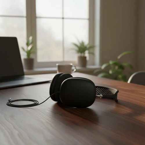 Auriculares Cableados Sonido Envolvente Graves Reforzados Negro