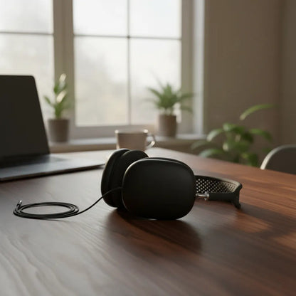 Auriculares Cableados Sonido Envolvente Graves Reforzados Negro