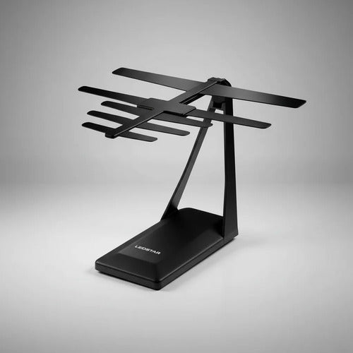 Antenas Interior Tv Digitales Señal Abierta Hdtv Canal 10 Db Negro