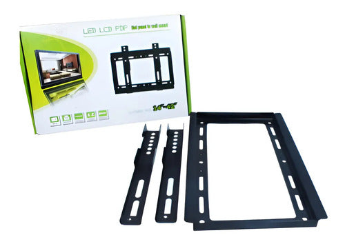 Soporte Tv Fijo De 14 A 42 Pulgada Vesa Led Lcd Color Negro