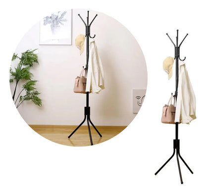 Perchero De Metal Organizador Abrigos Sombrero 172x42cm Aleatorio