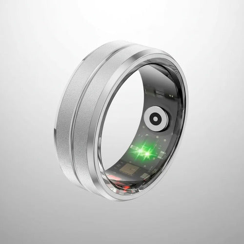Anillo Inteligente Monitoreo Sueño Talle 10 Ios Android Plateado 10