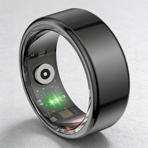 Anillo Inteligente Monitoreo Sueño Talle 11 Ios Android Negro 11