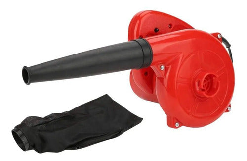 Soplador Aspiradora Eléctrica Turbo 950w 220v Con Accesorios Rojo