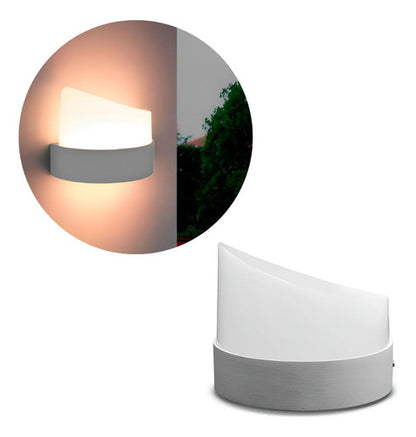 Foco Pared Aplique Exterior Lampara Spot Luminaria 1 Luz
