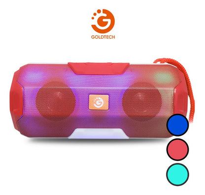 Parlante Inalambrico Bluetooth Ios Android Luces Rgb 4 Horas Aleatorio