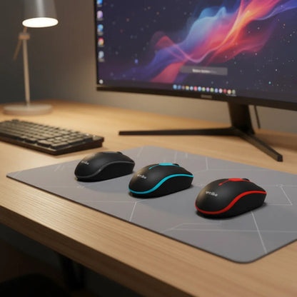 Mouse Inalambrico Usb Optico 3 Botones 10m Notebook Pc Gamer Aleatorio
