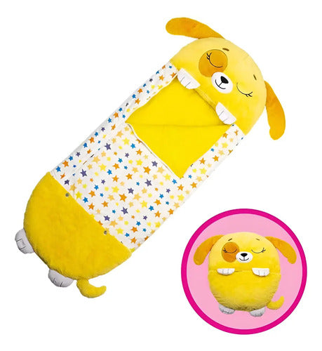 Bolsa De Dormir Infantil Para Niños Peluche 175x70cm Talle L