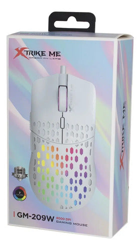 Mouse Gamer Luz Rgb Con Cable 6 Botones