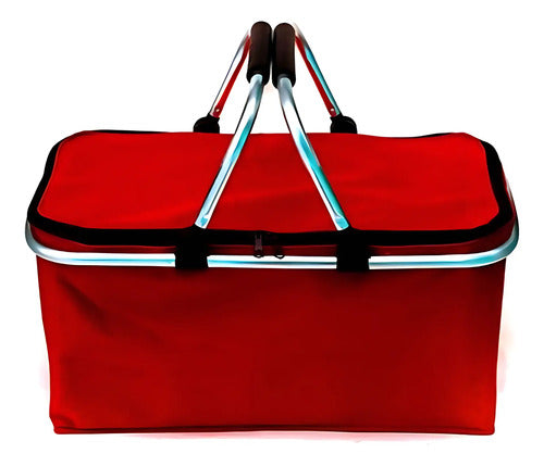 Conservadora Plegable Picnic Camping Multiuso Asas Aleatorio