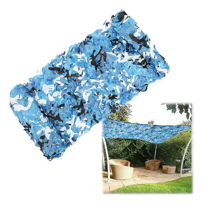 Toldo Malla Sombra Poliester Camuflado 3x3 Anticorrosion