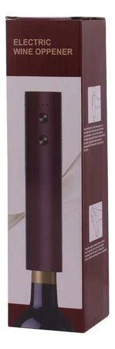 Destapador Vino Electrico Recargable Sacacorchos Automatico Negro
