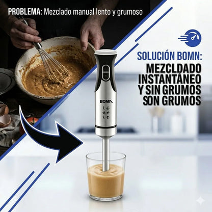 Mixer Multifuncion Boma 800w Cuchilla Acero Inoxidable 35cm 2 Colores Por Diponibilidad