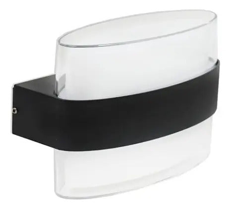 Set X2 Aplique Pared Exterior Luminaria Foco Bidireccional