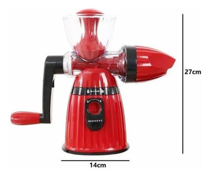 Exprimidor Extractor Manual Manivela Jugo Fruta Cocina Aleatorio 0