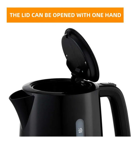 Jarra Electrica 1.7 Litros 2200w Caldera Hervidor De Agua