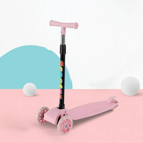 Tripatin Infantil Para Niños Monopatin De Plastico Plegable