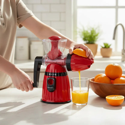 Exprimidor Extractor Manual Manivela Jugo Fruta Cocina Aleatorio 0