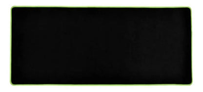 Mousepad Gamer Xl Base Goma Antideslizante Alfombrilla Tela Verde Liso
