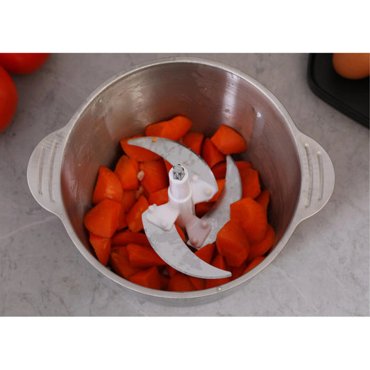 Picadora Electrica De Carne 300w 2 Litros Acero Inoxidable