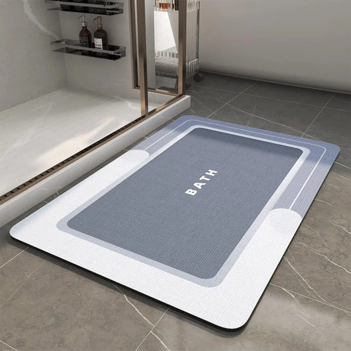 Alfombra De Baño Super Absorbente 57x38cm Aleatorio