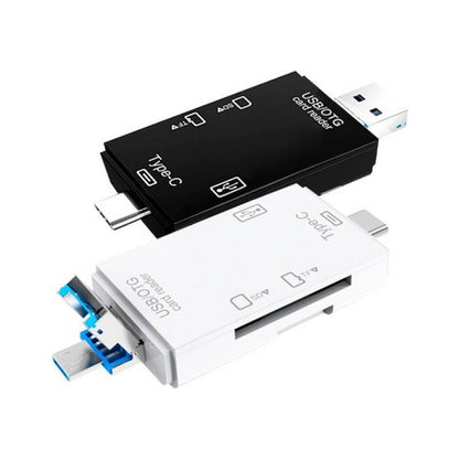 Lector De Tarjeta Sd Universal Usd-micro-usb-c Funcion Otg
