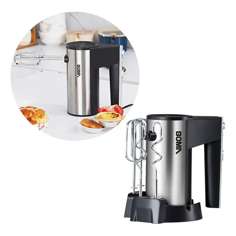 Batidora De Mano Electrica 5 Velocidades Con Soporte 600w