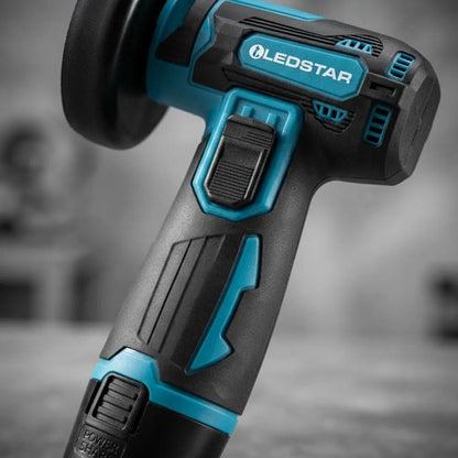 Mini Amoladora Portátil Recargable 12v 19500 Rpm 2 Discos Celeste 0