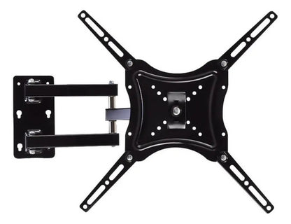 Soporte Tv Pared Articulado 14 A 55 Doble Brazo Movil 50kg Negro