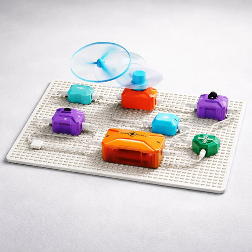 Kit Educativo Juego Ciencia Circuitos Eléctricos Modular Aleatorio